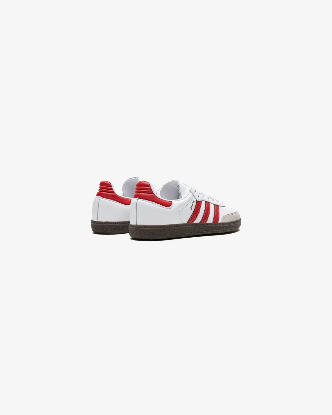 Adidas OG Samba White Red Sneakers Ventilated Design Breathable mesh