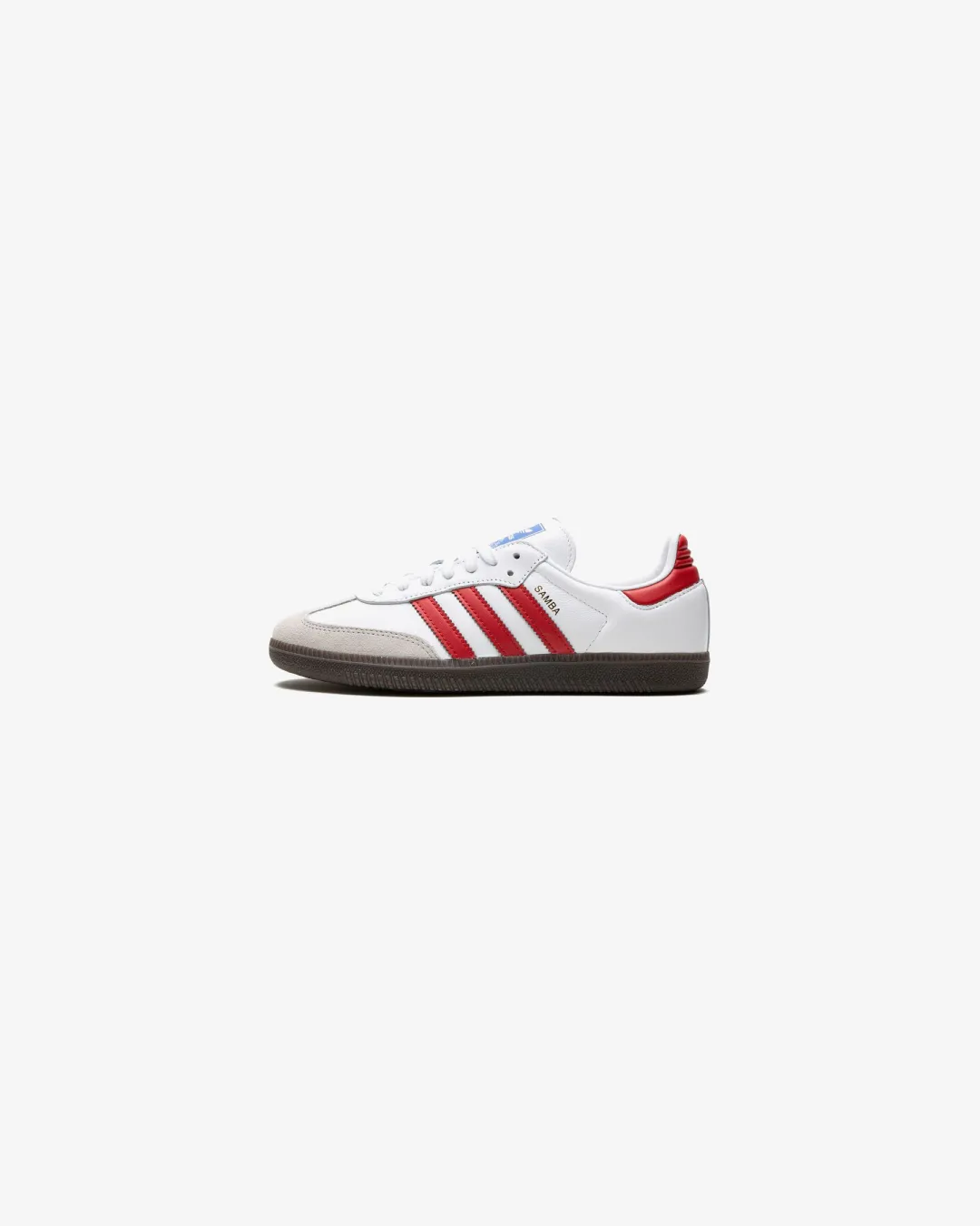humid - climate running shoes Adidas OG Samba White Red Sneakers