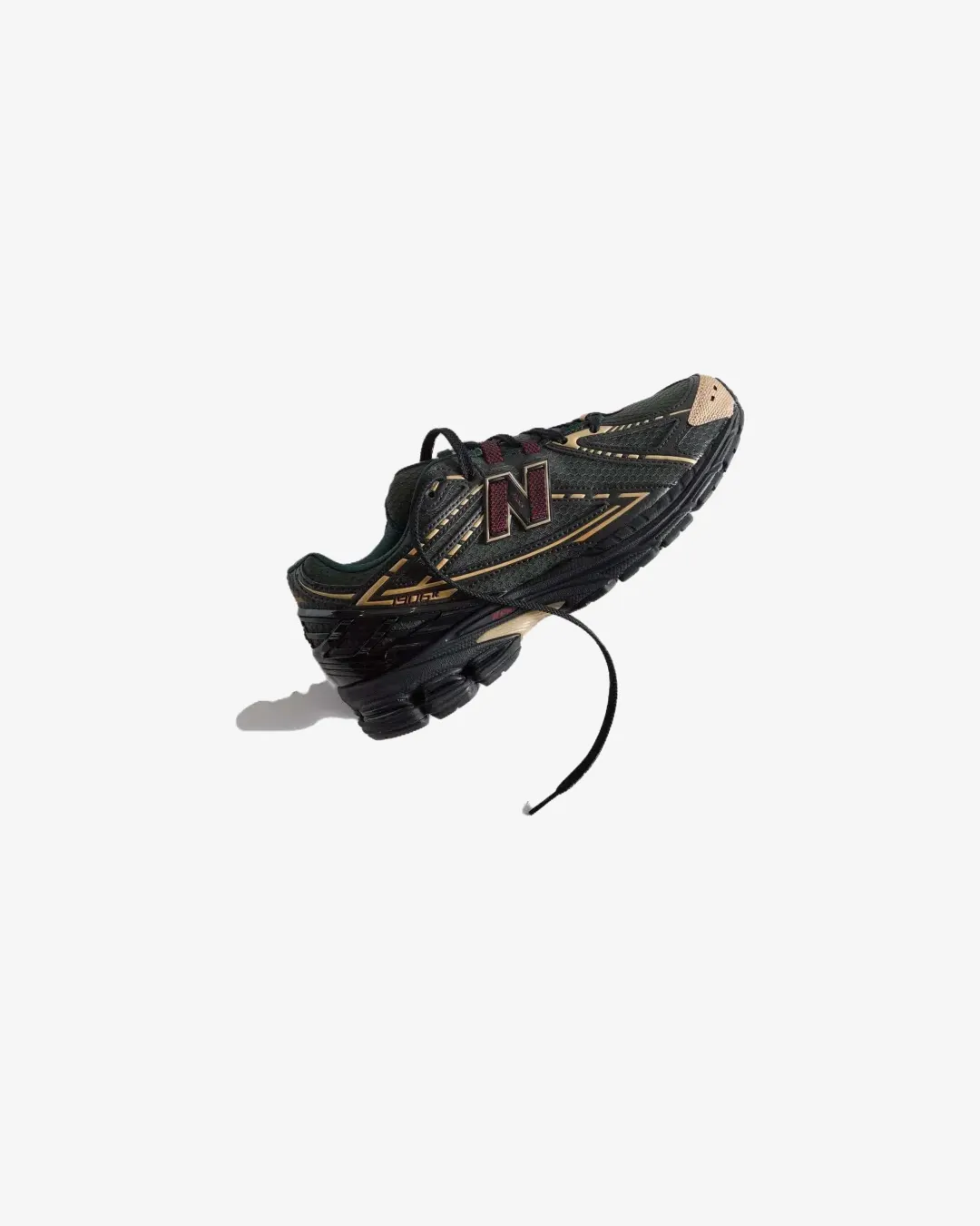 Neutral Base Business Mode Kith X New Balance 1906R Black/Gold Sneakers