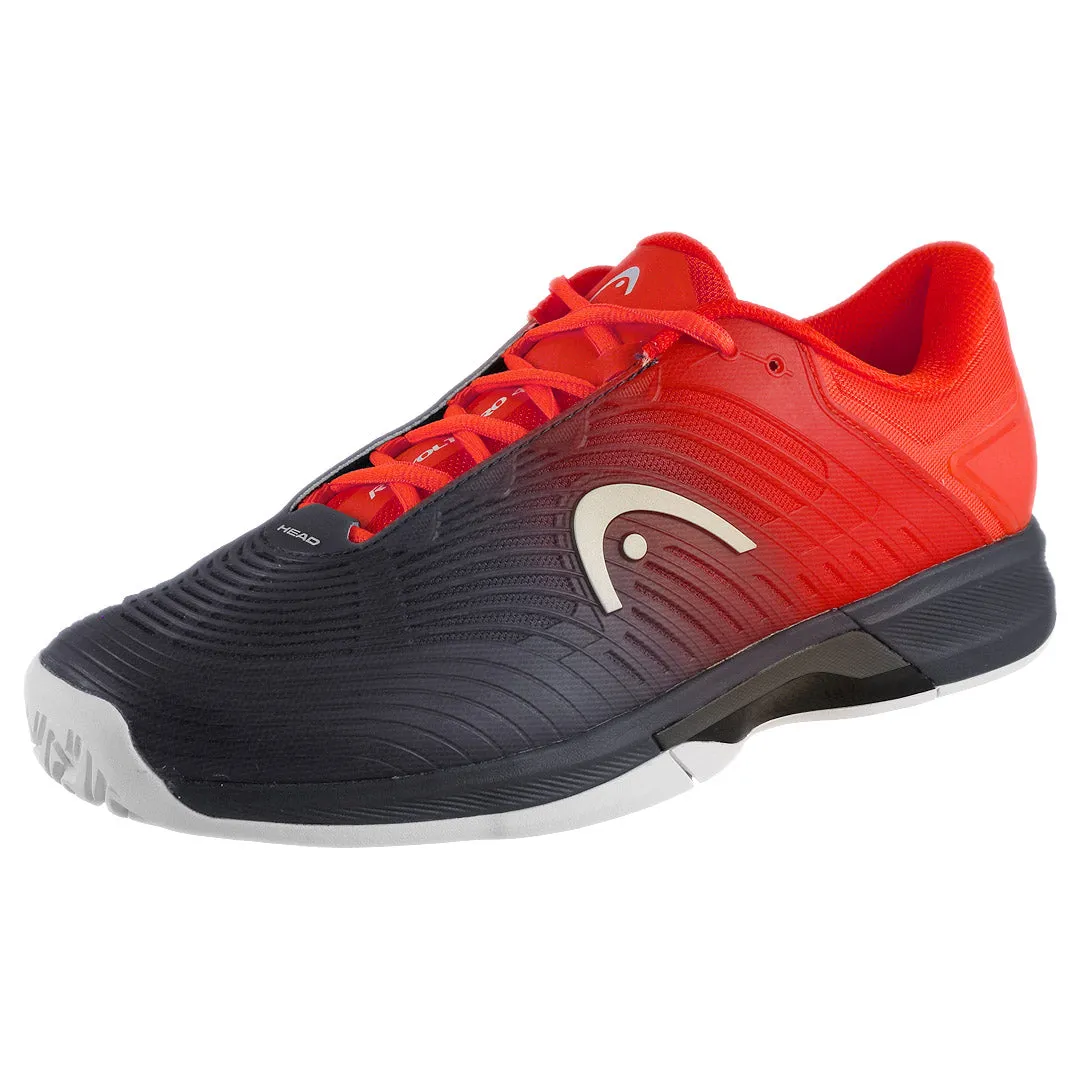 Ultra-soft shock absorption Running Comfort Head Men's Revolt Pro 4.5 - Dark Blue/Red