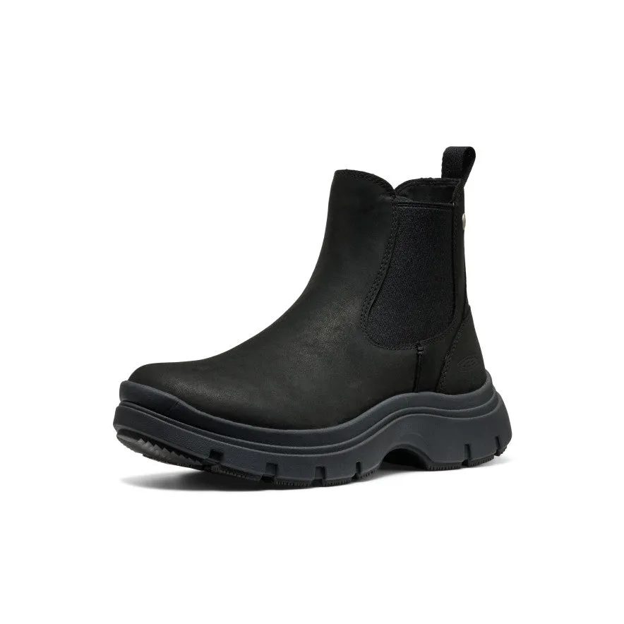 Women's Kosa Chelsea Boot  |  Black/Black Minimalist Look Sleek Design