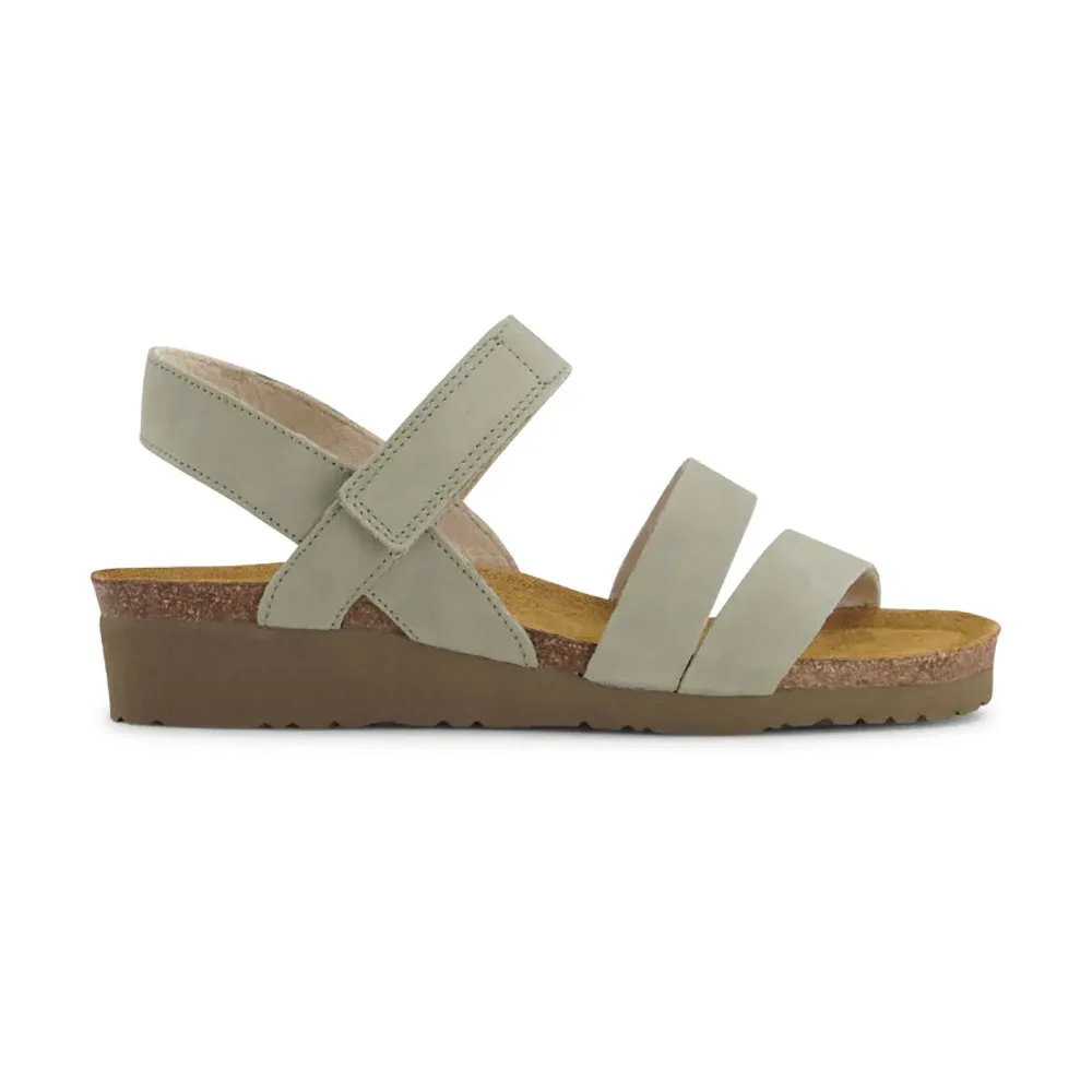 Kayla Sandal Sage (7806-GCA) Streamlined silhouette Stitched Detailing