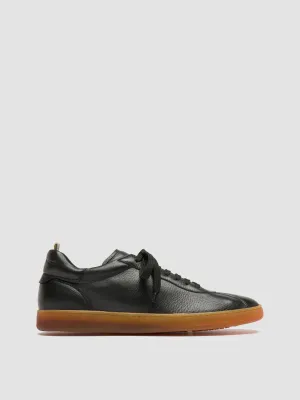 Agility Boost Durable arch HALO 001 - Black Leather Sneakers
