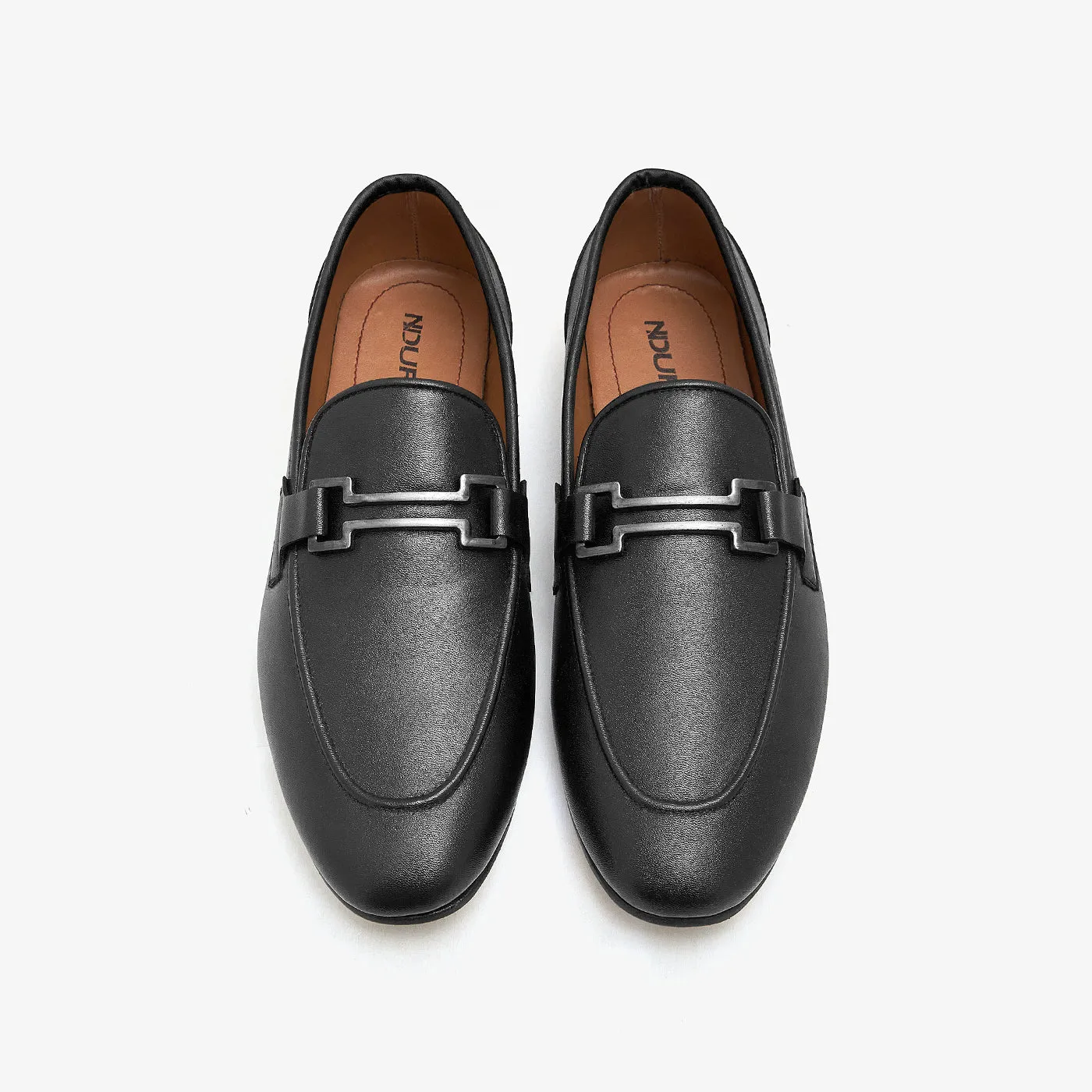 Men's Dress Shoes Smooth Texture Sharp Modern Edge