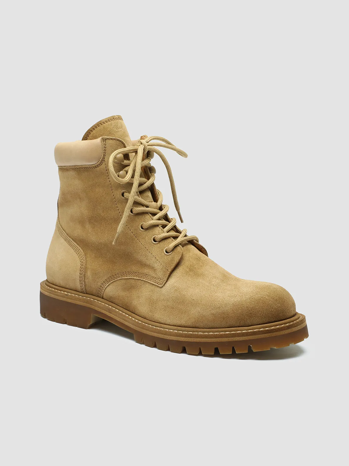 Everyday Flex Light Step BOSS 002 - Brown Suede and Leather Lace Up Boots