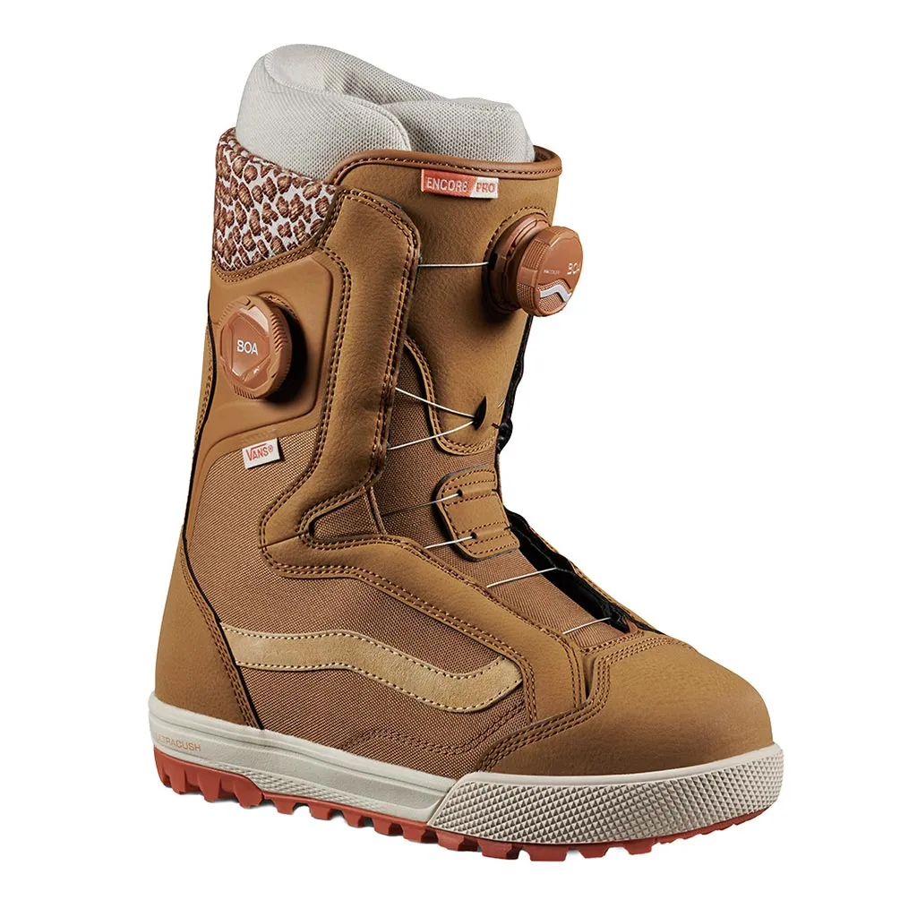 Cold Terrain Trek Boots For Snow Vans 2024 Encore Pro Womens Boots - Brown/Multi