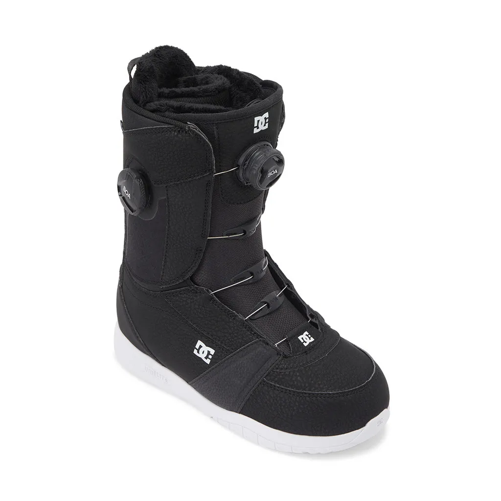 DC 2024 Womens Lotus Boots - Black/White Frost-Bite Footwear