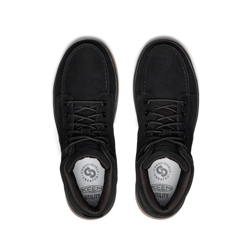 Men's Gibson Boot (Soft Toe)  |  Black/Gum Custom Fit