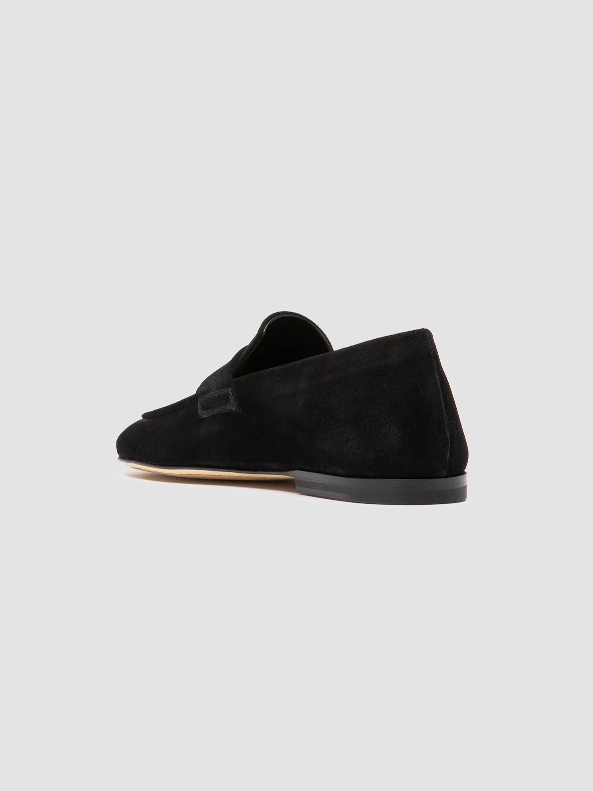 AIRTO 001 - Black Suede Loafers Casual cushioning