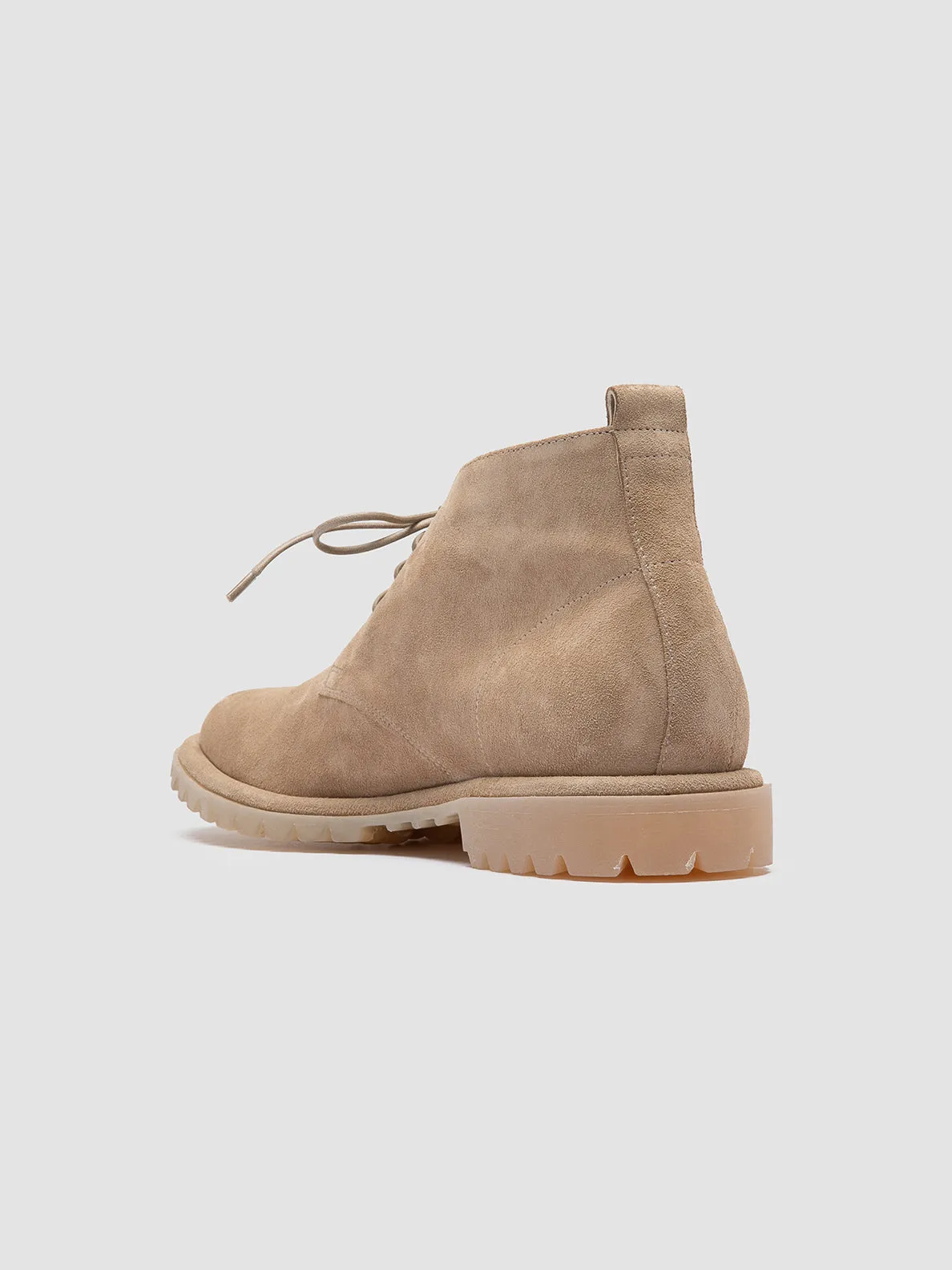 SPECTACULAR 013 - Beige Suede Chukka Boots Slip-resistant fit All-weather chic