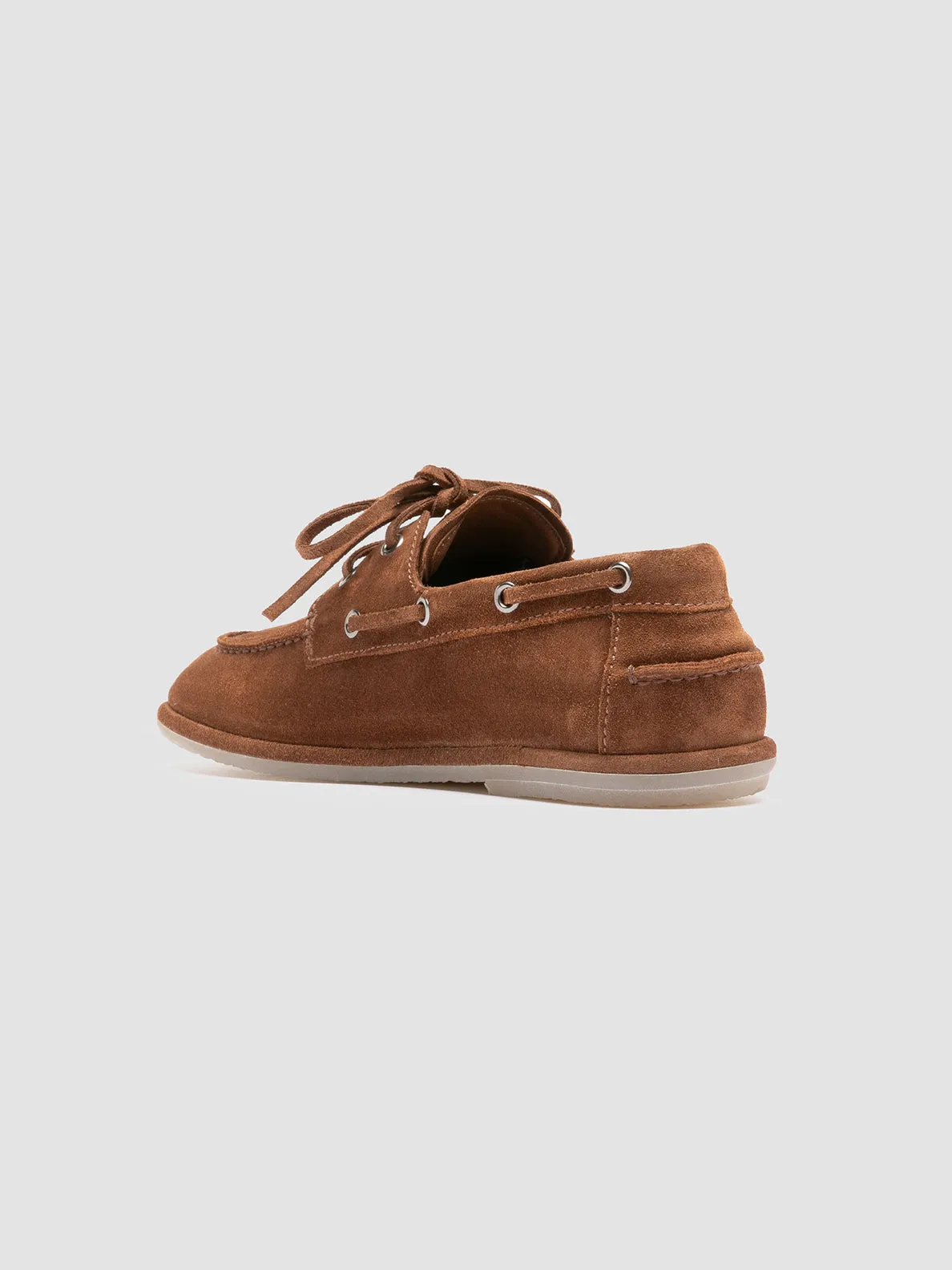 LOVE 101 - Brown Suede Boat Shoes River Walk