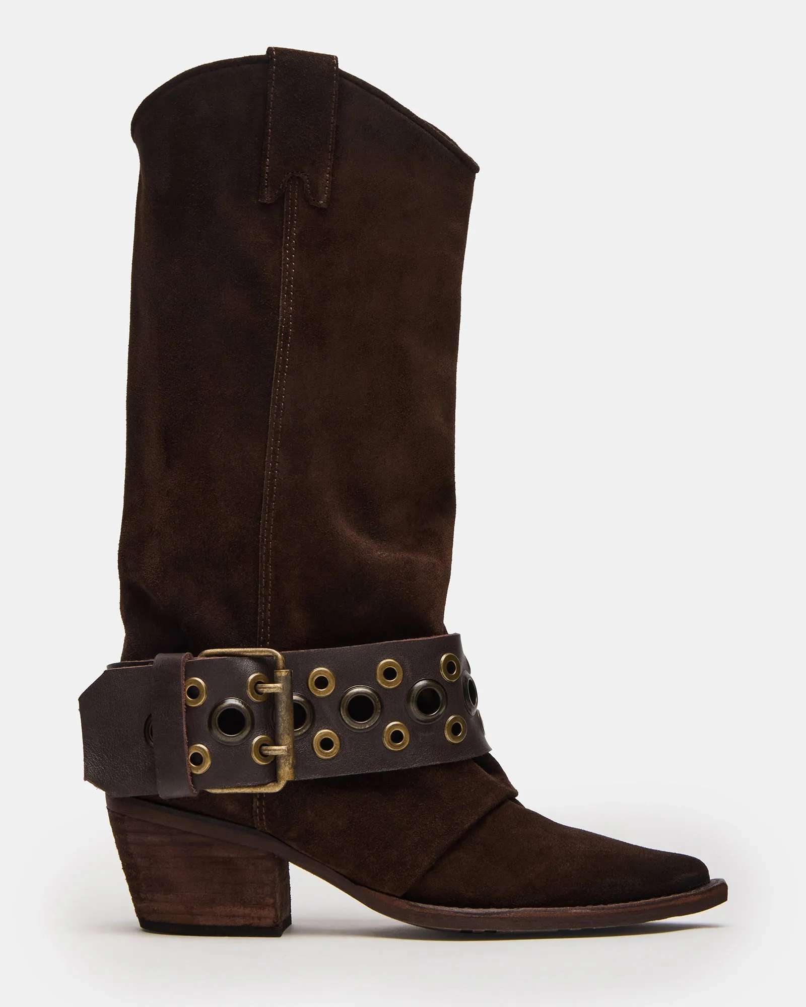 ASHWOOD BROWN SUEDE Grip Support