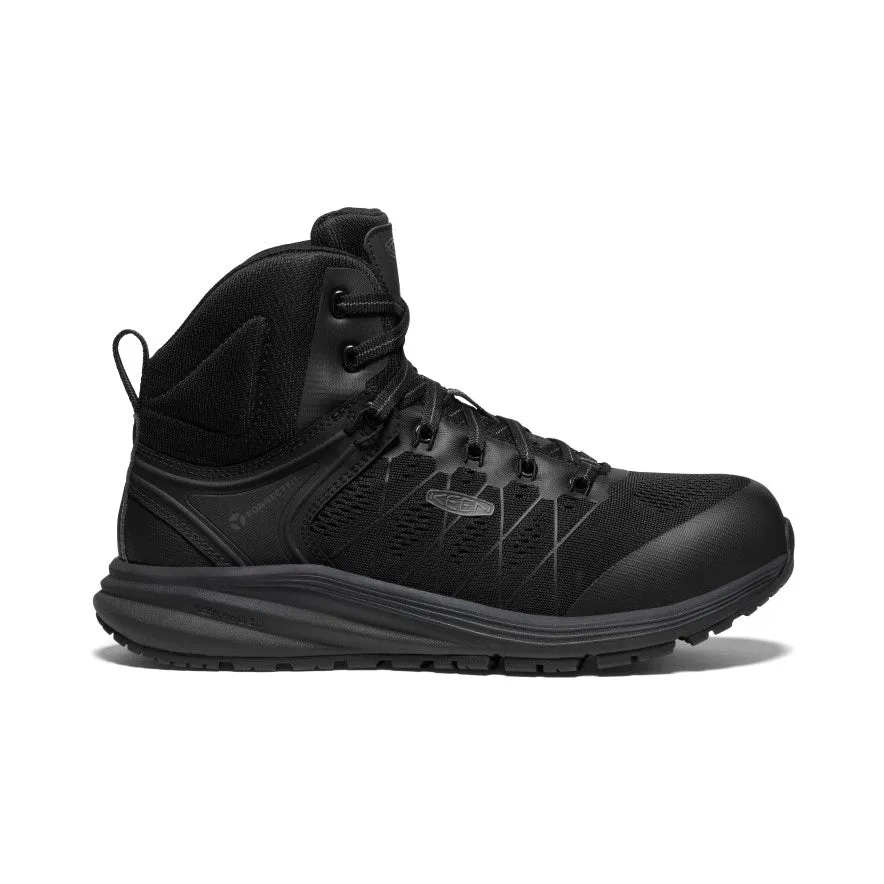 High-performance Men's Vista Energy Mid INT MET (Carbon Toe)  |  Black/Raven
