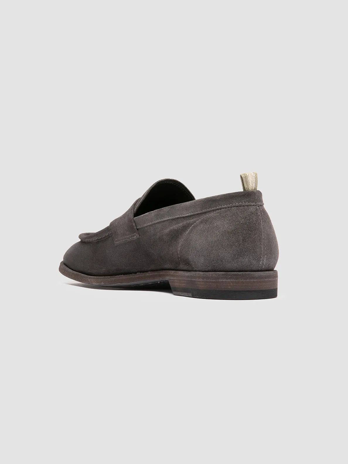 Support Cushion Calm Tones SOUND 001 - Grey Suede Penny Loafers