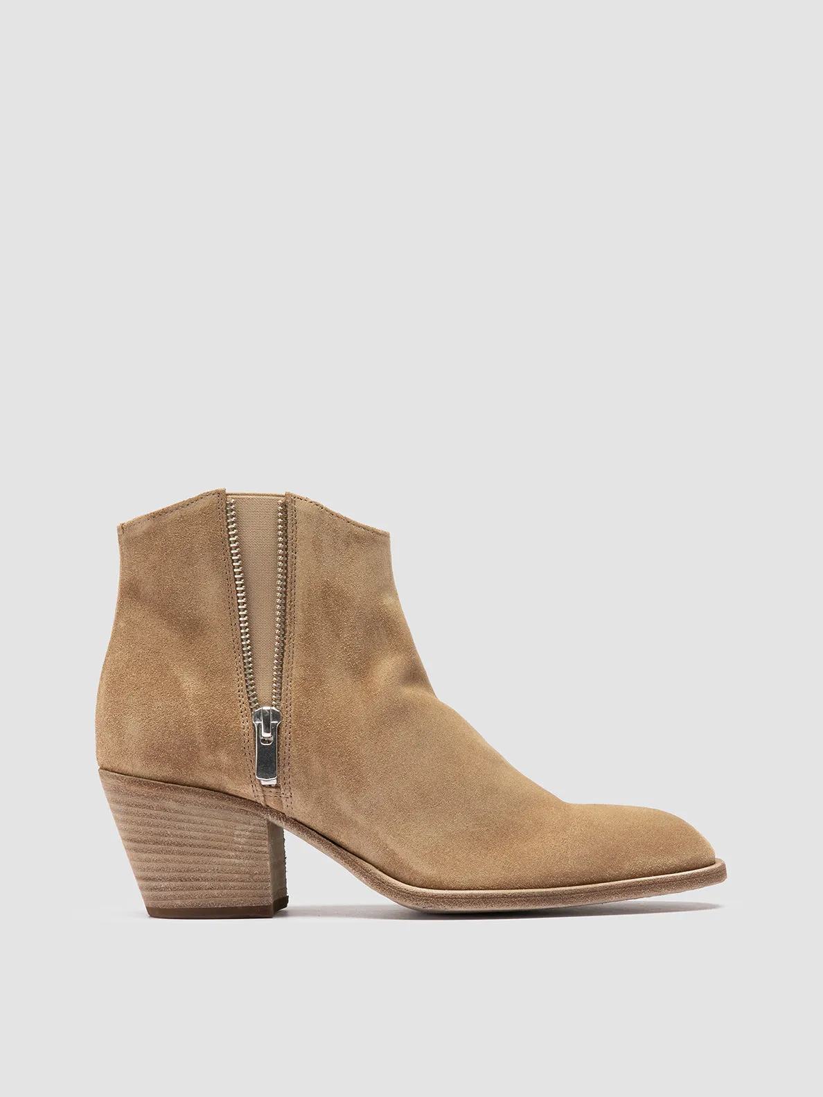 Active Comfort SYDNE 015 - Beige Suede Ankle Boots