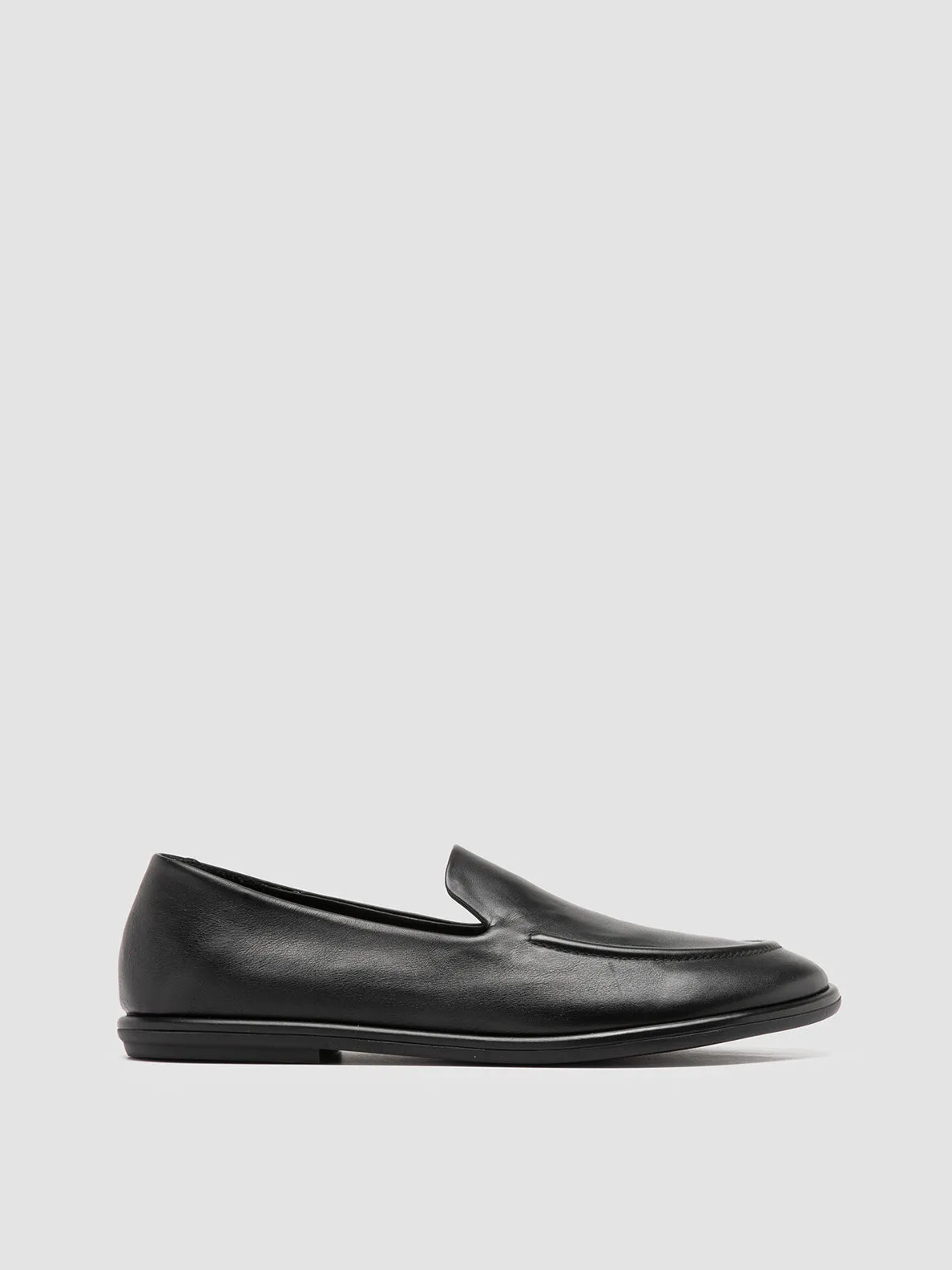 Light Hike MIENNE 101 - Black Leather Loafers