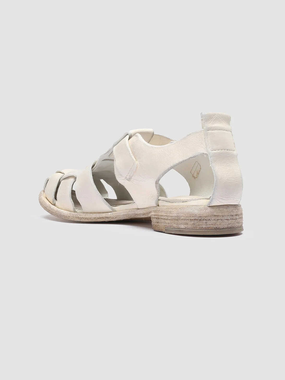 Campus Hike Moisture wicking LEXIKON 536 - White Leather Sandals