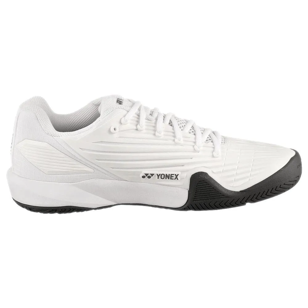 Smooth Toe Adjustable Laces Yonex Men's Eclipsion 5 - White