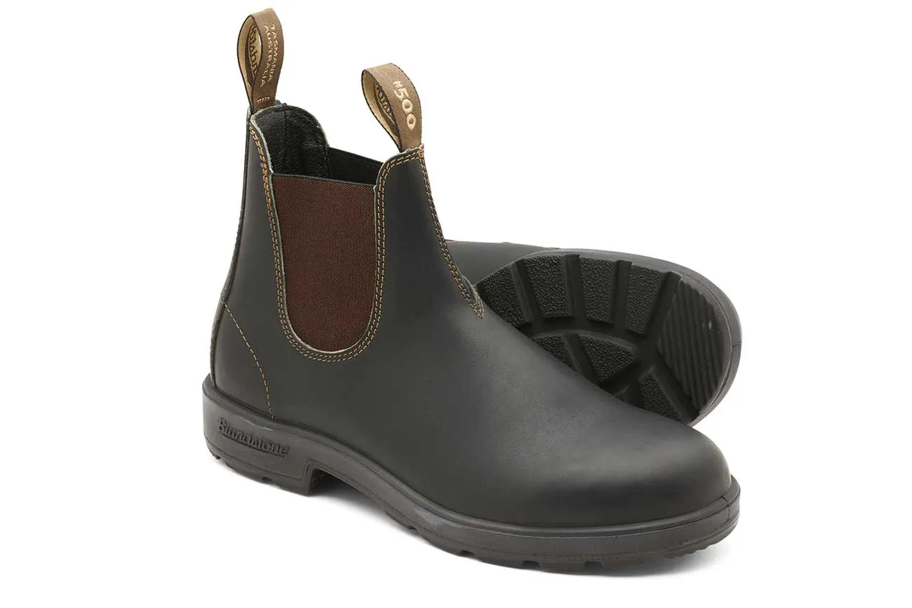 Blundstone #500 Stout Brown Flexible Material Lightweight Footwear