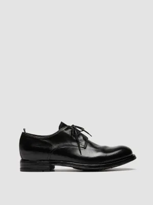 Stable Walk BALANCE 019 - Black Leather Derby Shoes