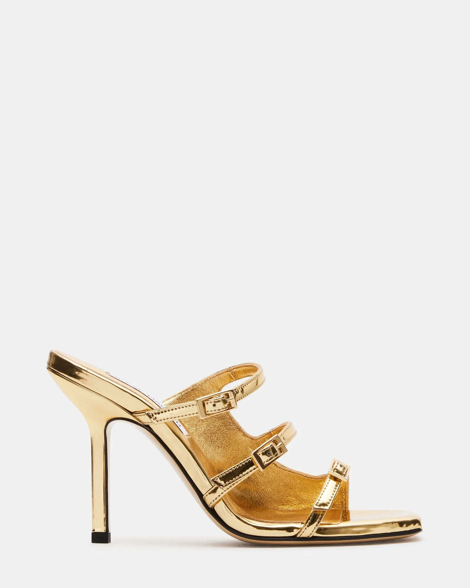 Open Toe Wedges OPULENT GOLD LEATHER