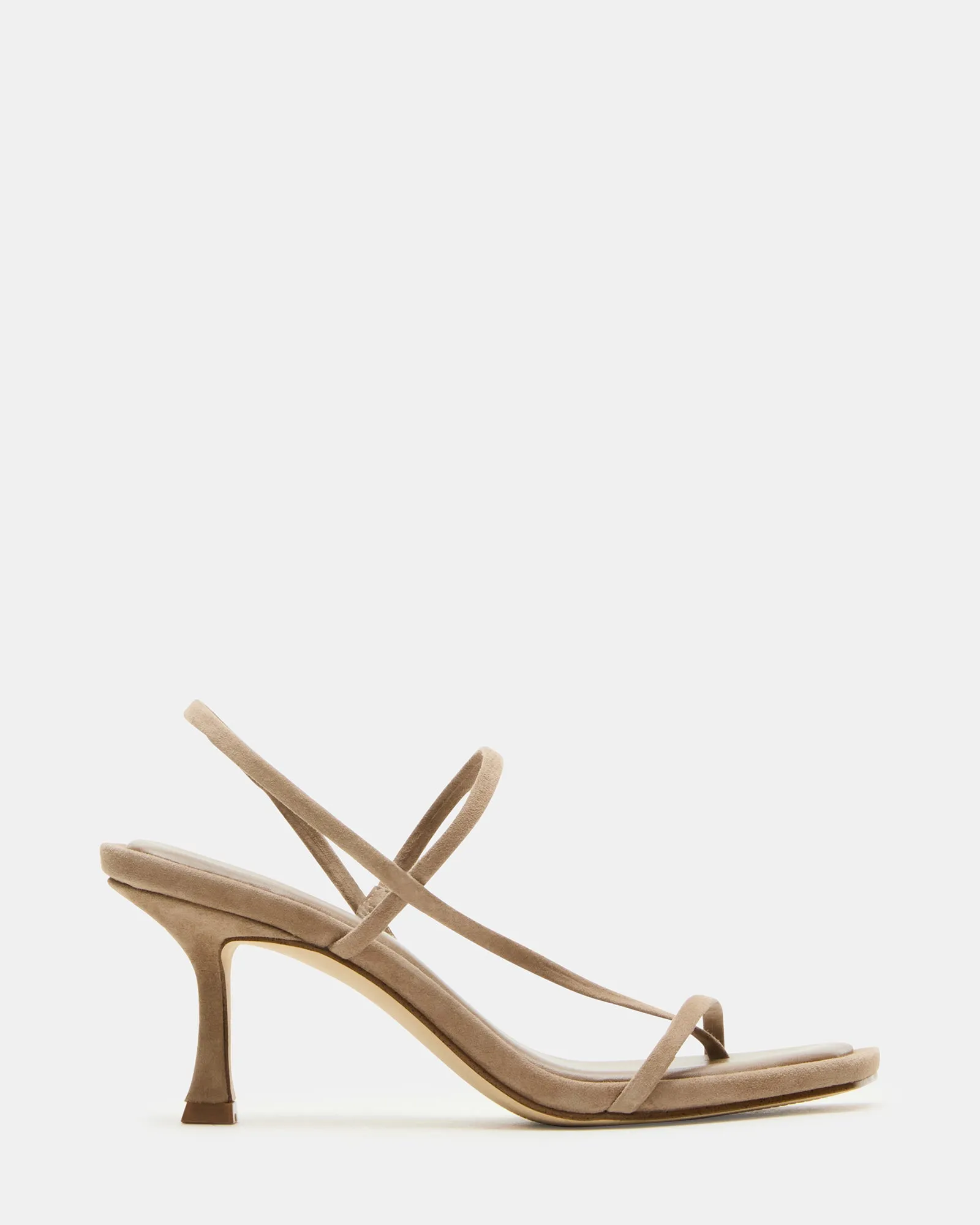 Retro Platform Heels LOCKE TAUPE SUEDE