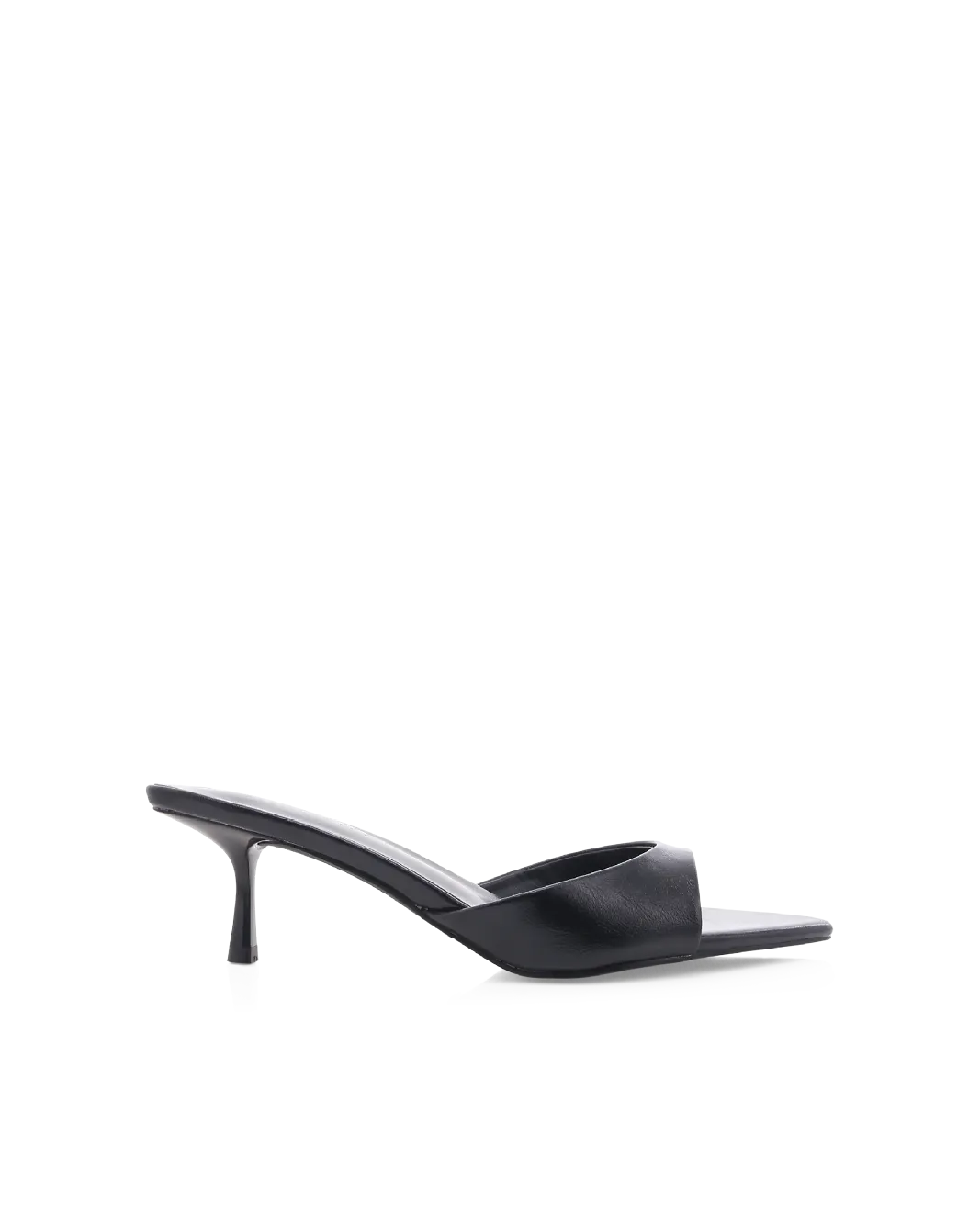 RUNA - BLACK SHINE Slip On Design Wide toe box