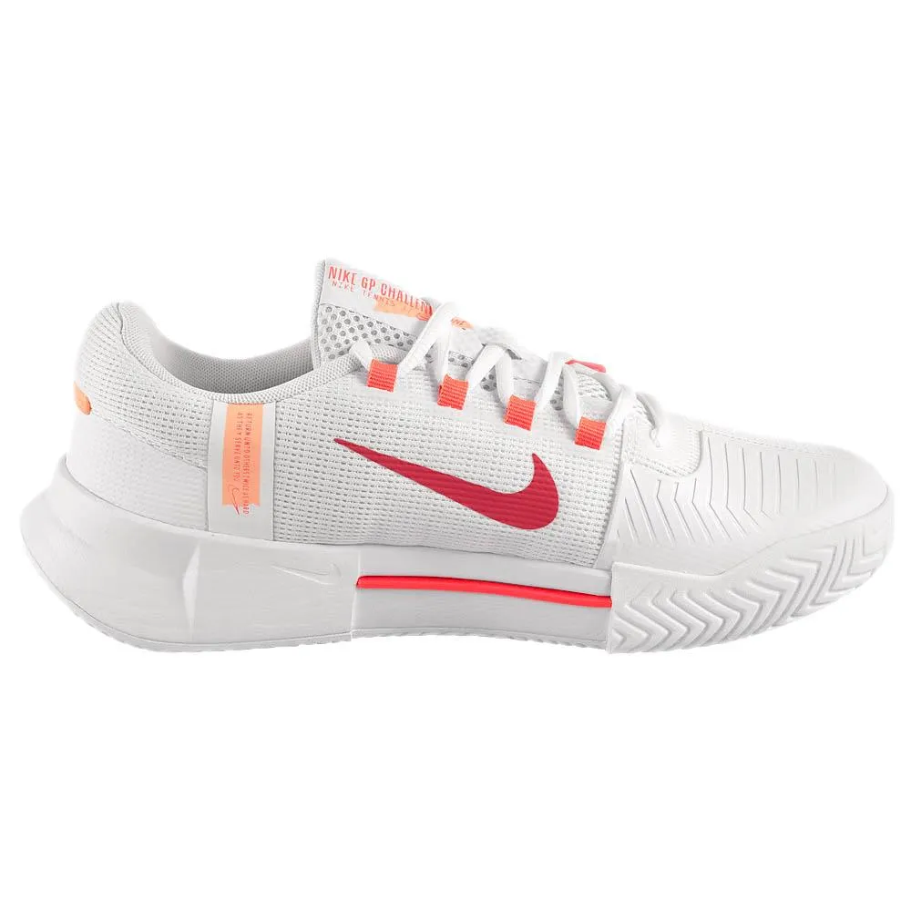 Nike Women's Air Zoom GP Challenge 1 - White/Crimson Tint Regular Style Breath Grip