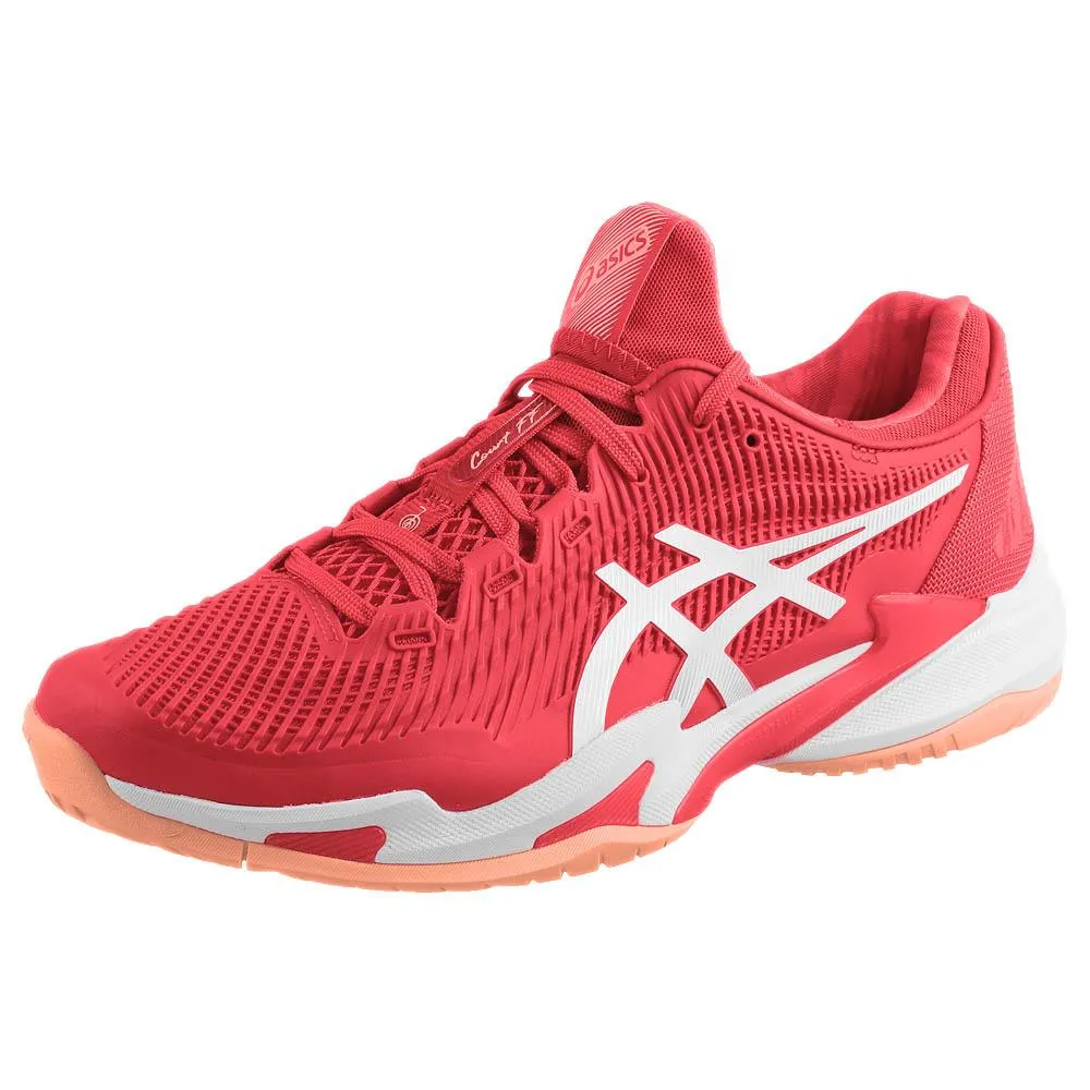 Performance Driven Asics Men's Court FF 3 Novak - Fiery Red/White