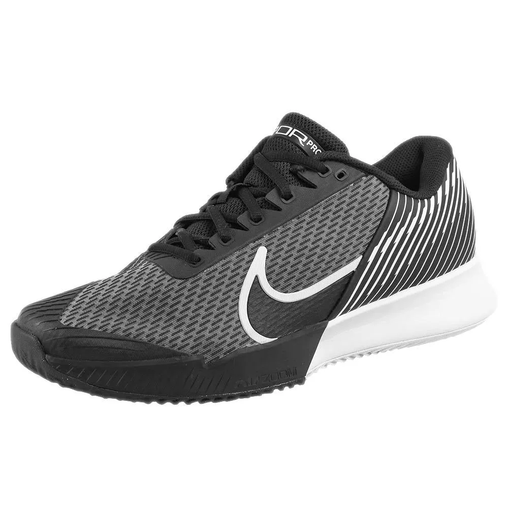 Nike Men's Air Zoom Vapor Pro 2 - Clay - Black/White Speed Step