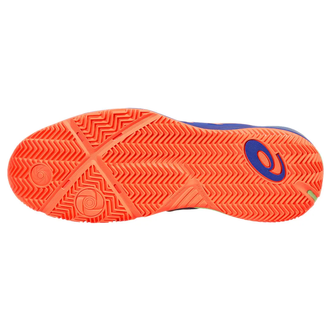 Easy Wear All-Season Wear Asics Men's Gel-Resolution X - Padel - Dark Cobalt/Vivid Coral