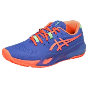 Asics Men's Gel-Resolution X - Padel - Dark Cobalt/Vivid Coral Vibrant Style Cushioned Sole