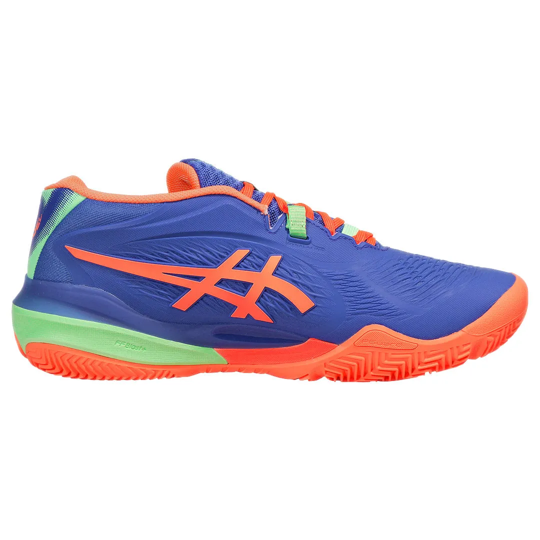 Travel Light Asics Men's Gel-Resolution X - Padel - Dark Cobalt/Vivid Coral