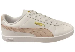Puma Womens Puma Club II SL Comfortable Lace Up Sneakers Contoured Sole