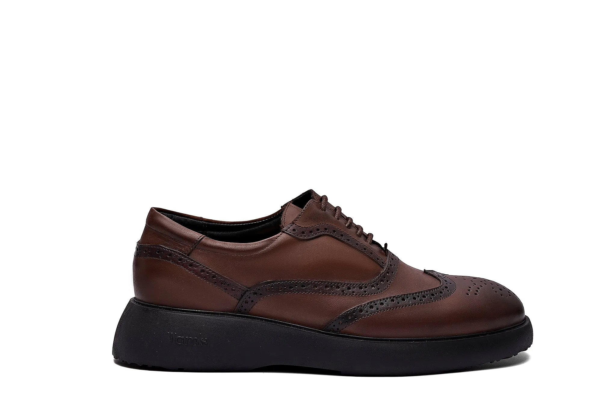 Sensational traction Precision fit Tam's casual brogue shoes