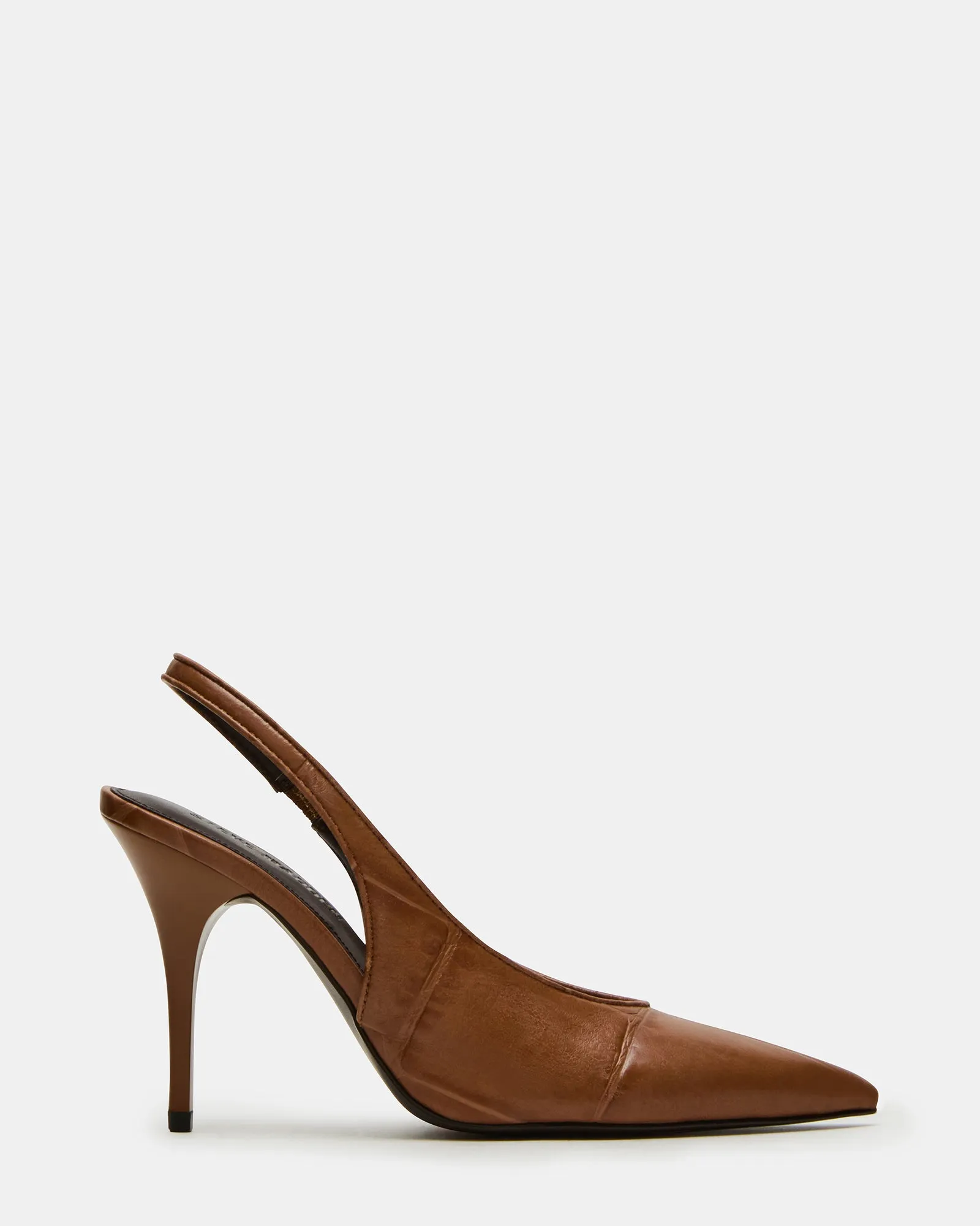 Minimal Heels Enhanced Mobility ANDROMEDA TAN CROCODILE