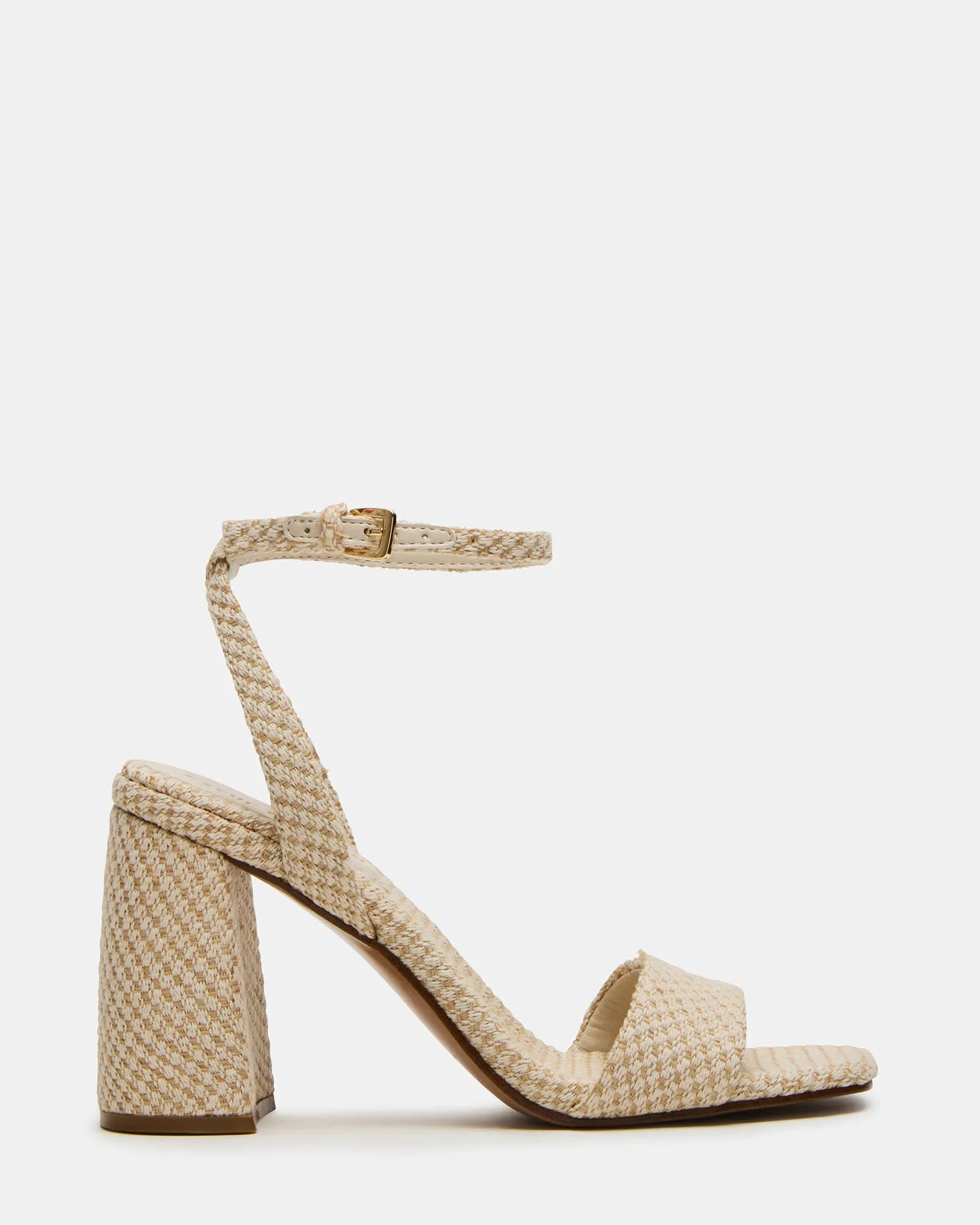 Cute Heels Slip-On Heels MESSA RAFFIA