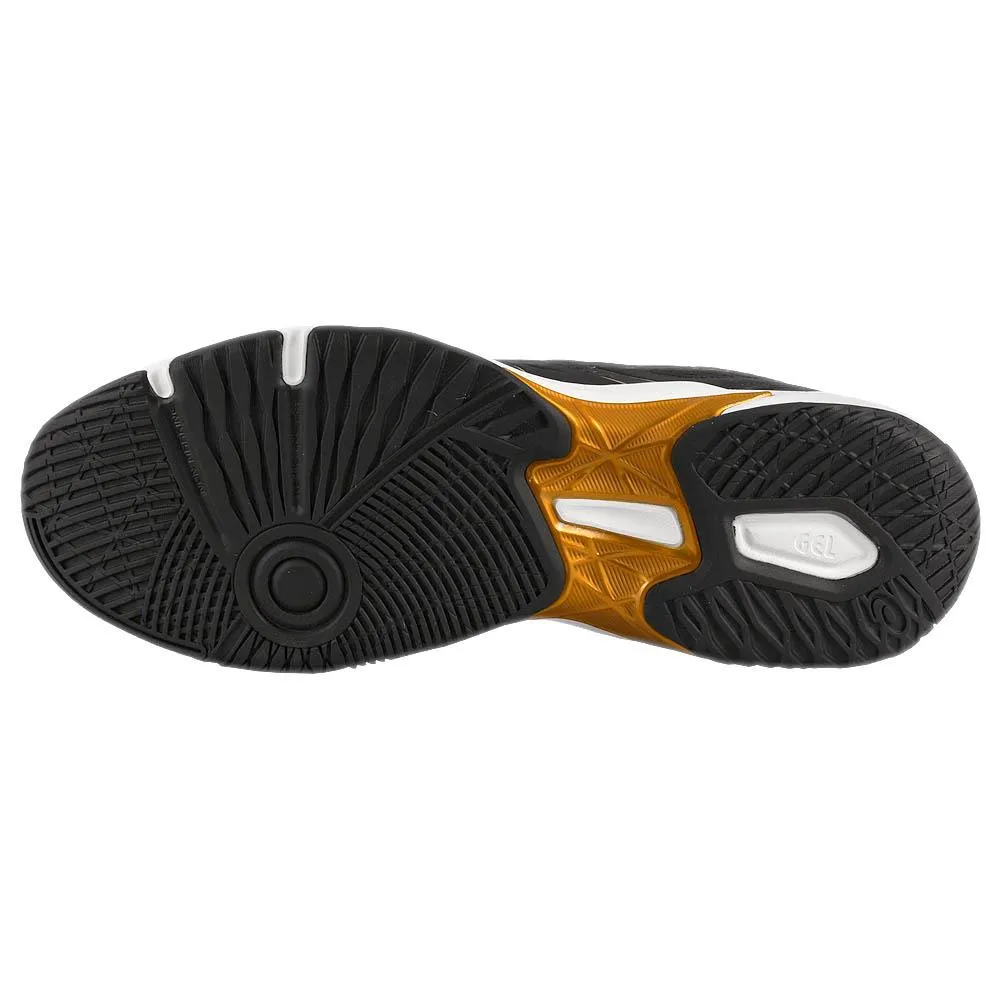 Asics Men's Gel-Rocket 11 - 2E Width - Black/Pure Gold Classy comfort