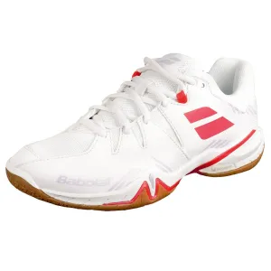 Babolat Women's Shadow Spirit - White/Lavender Shield Core Low Arch