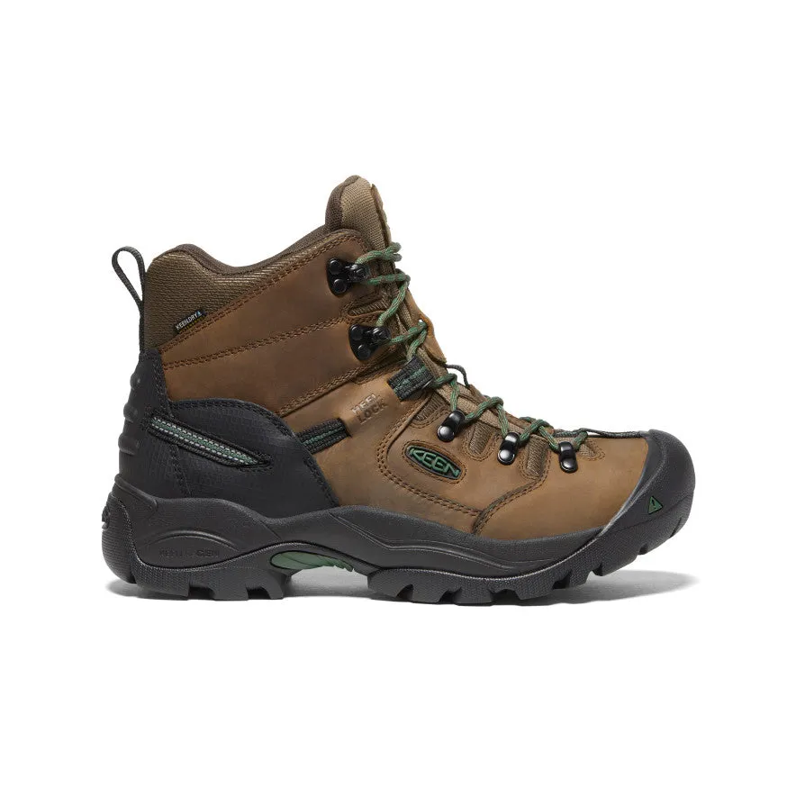 Protection For Feet Men's Pittsburgh Energy 6" Waterproof Boot (Soft Toe)  |  Cascade Brown/Greener Pastures