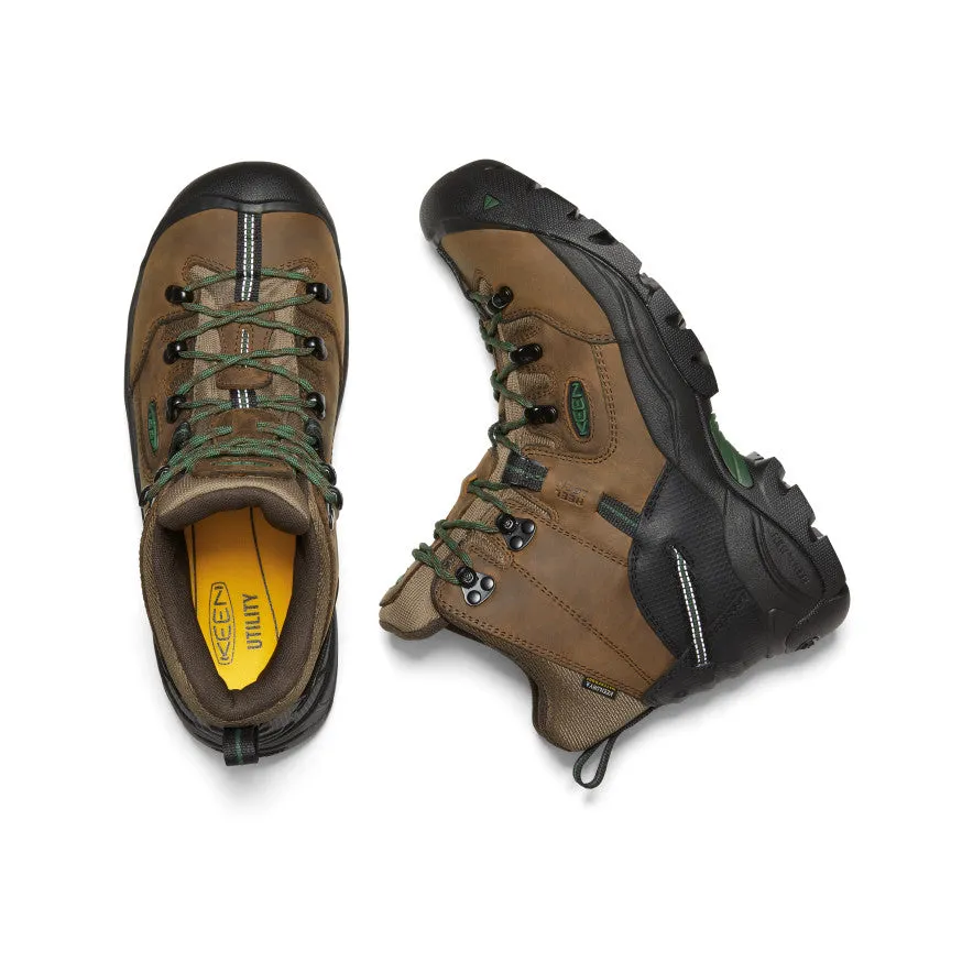 City Travel Trail Support Men's Pittsburgh Energy 6" Waterproof Boot (Soft Toe)  |  Cascade Brown/Greener Pastures