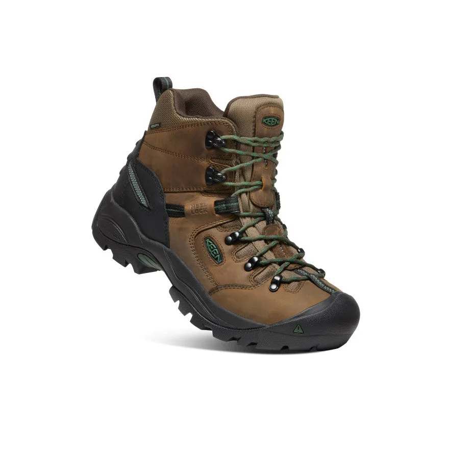 Men's Pittsburgh Energy 6" Waterproof Boot (Soft Toe)  |  Cascade Brown/Greener Pastures Travel Ready Gear