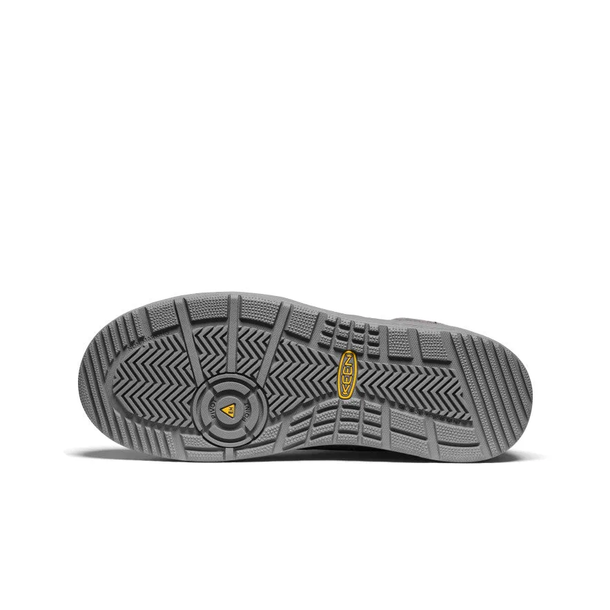 Men's Gibson Boot (Soft Toe)  |  Steel Grey/Steel Grey slip-resistant