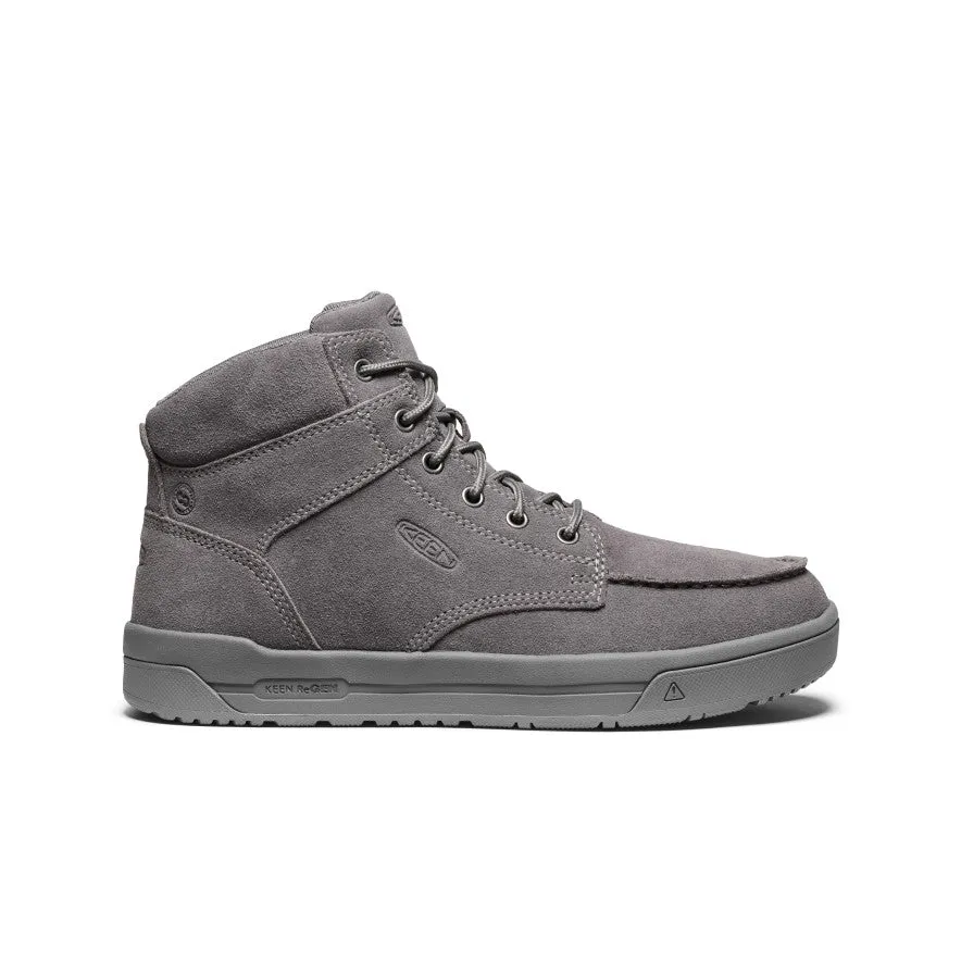 Strong Sole Mid Rise Men's Gibson Boot (Soft Toe)  |  Steel Grey/Steel Grey