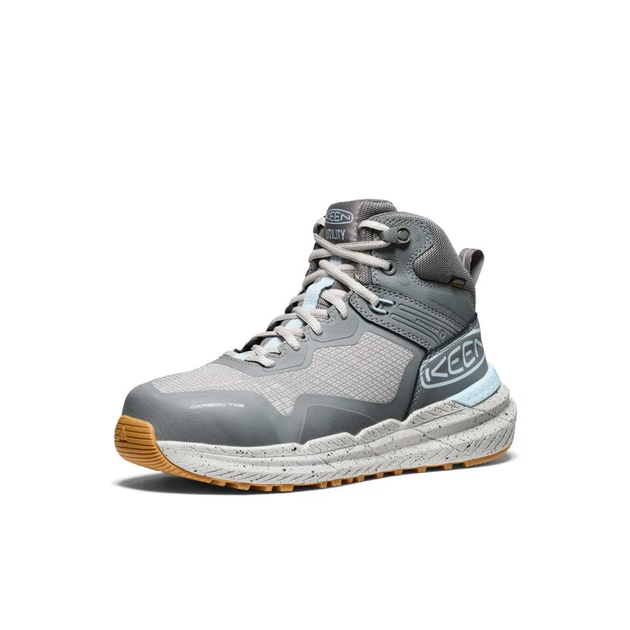 Women's Synchro Waterproof Work Boot (Carbon Toe)  |  Steel Grey/Gum Hiking Boots