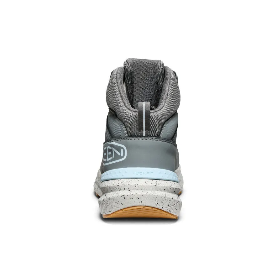 Women's Synchro Waterproof Work Boot (Carbon Toe)  |  Steel Grey/Gum Ultimate Durability Ankle Coverage