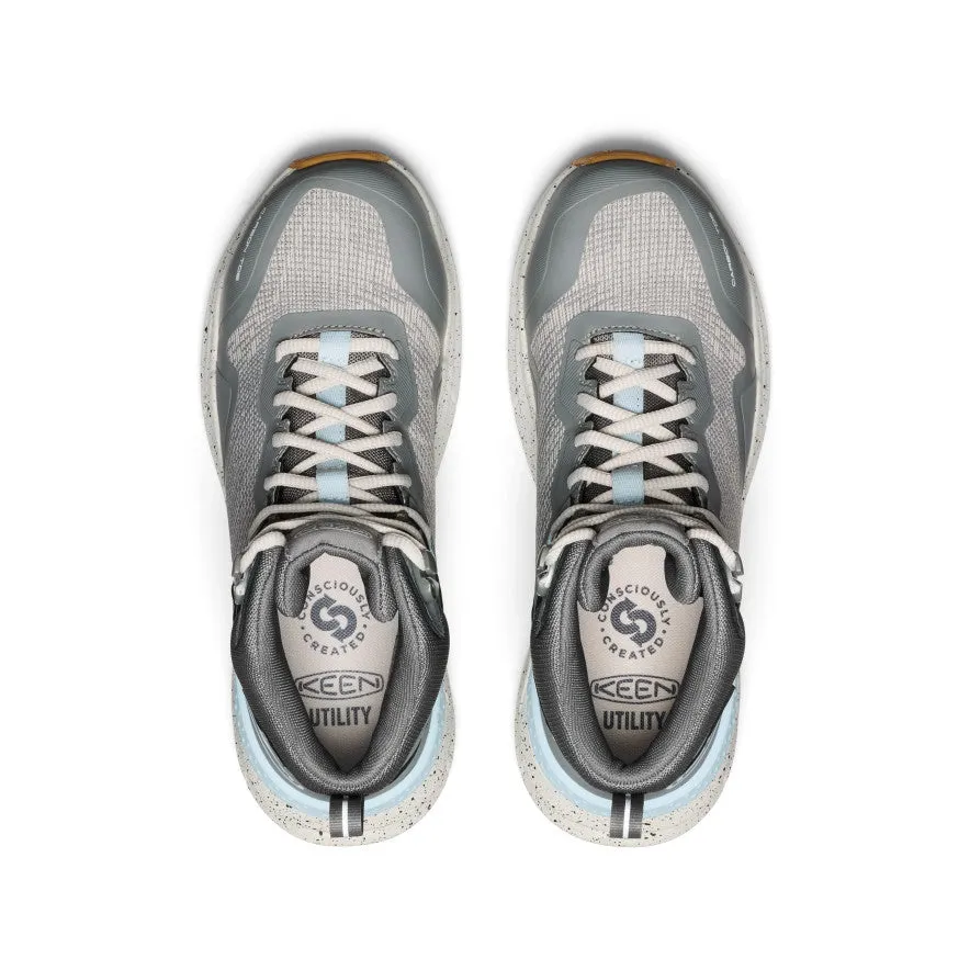 Women's Synchro Waterproof Work Boot (Carbon Toe)  |  Steel Grey/Gum Elevated Comfort