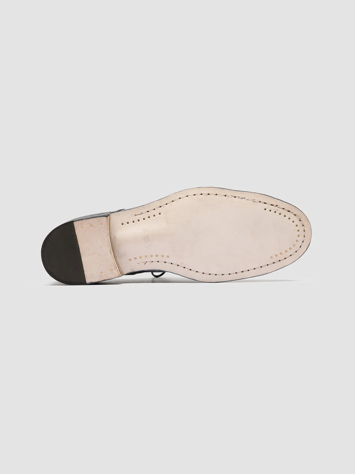 SOLITUDE 002 - Navy Leather Derby Shoes Lightweight Walking Comfort
