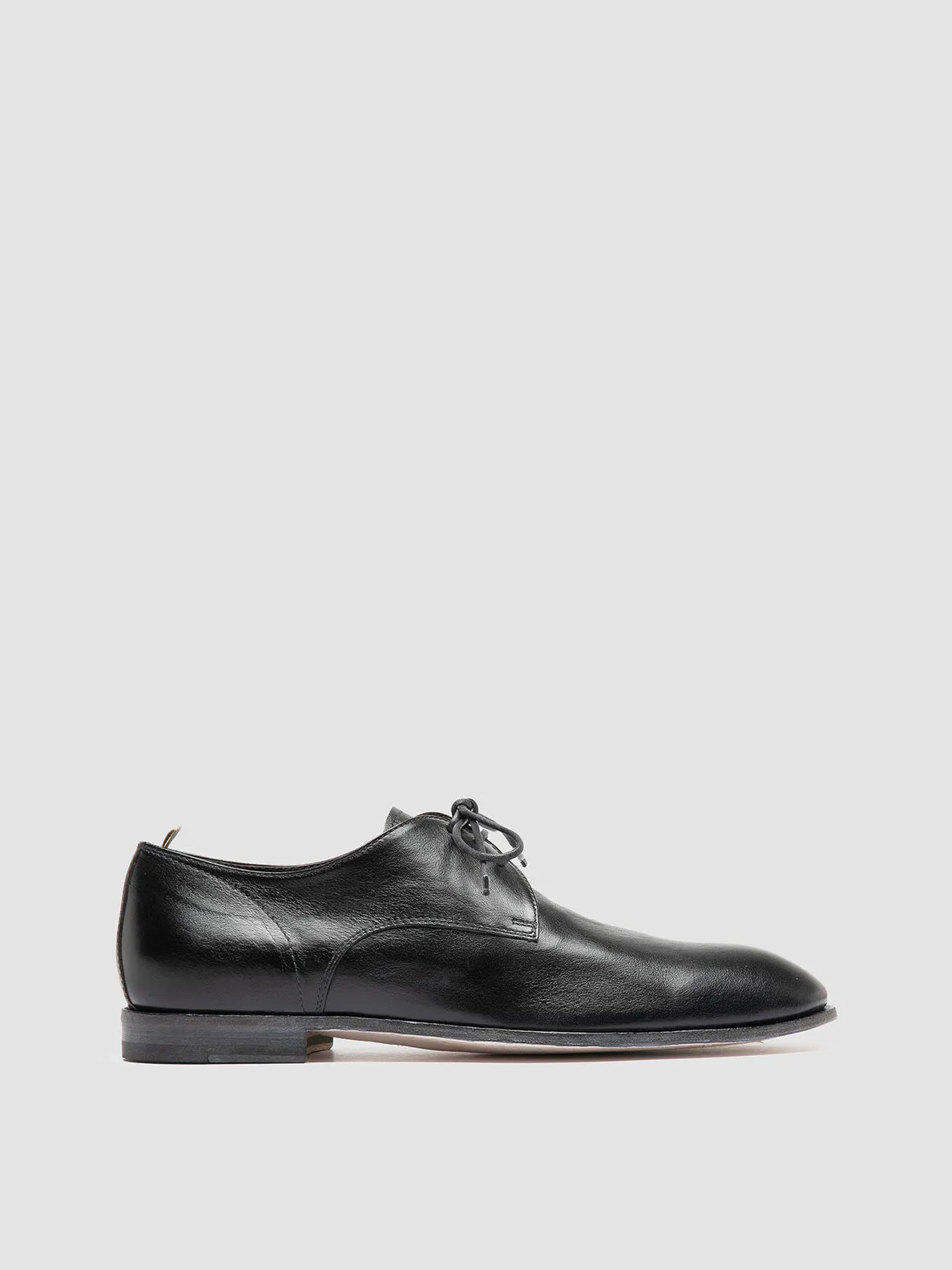 Comfort Fit SOLITUDE 002 - Navy Leather Derby Shoes