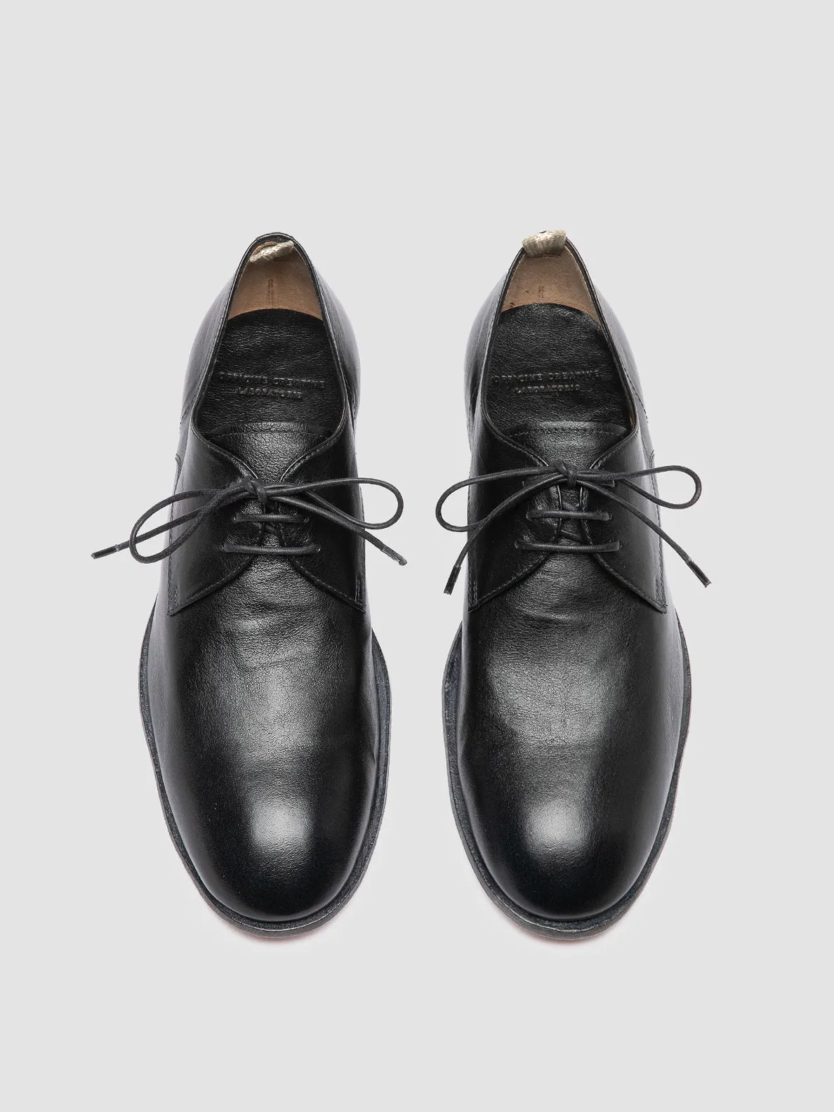 Walking Ease Exclusive chic SOLITUDE 002 - Navy Leather Derby Shoes